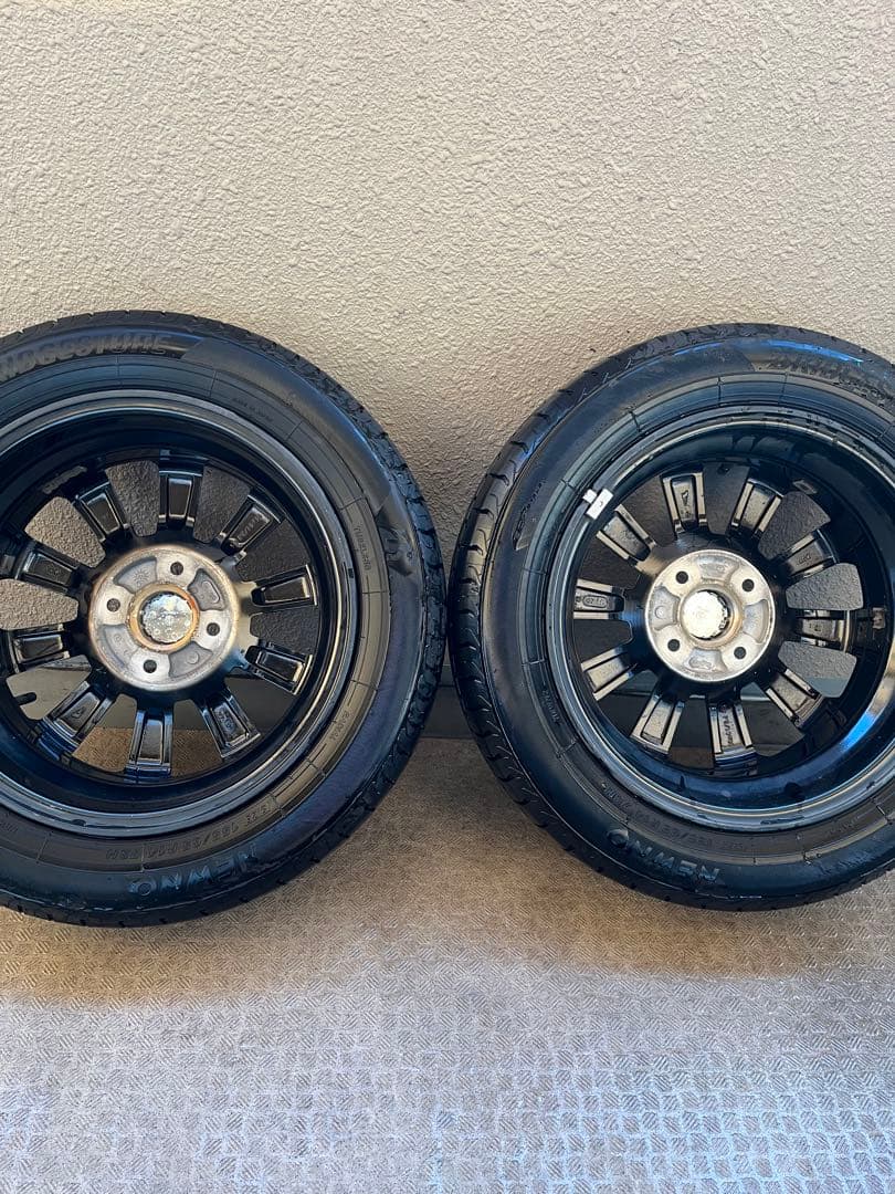 14インチ タントカスタム純正タイヤホイールセット