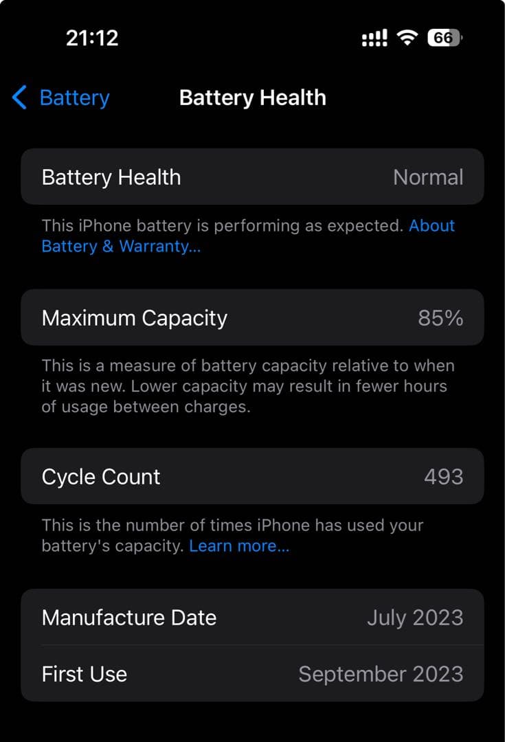 【あや】Apple iPhone 15 ブルー 256GB SIMフリー