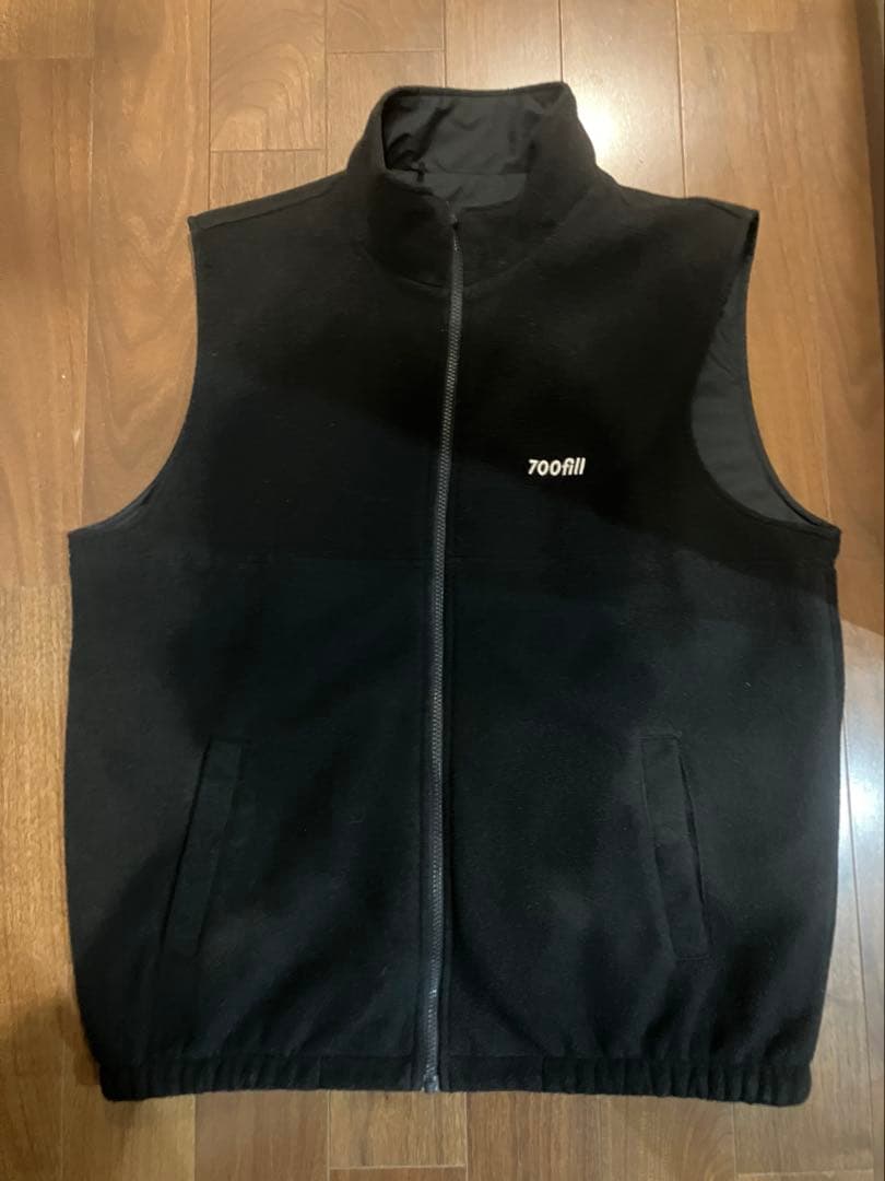 トップス 700FILL Embroidered Logo Reversible Vest