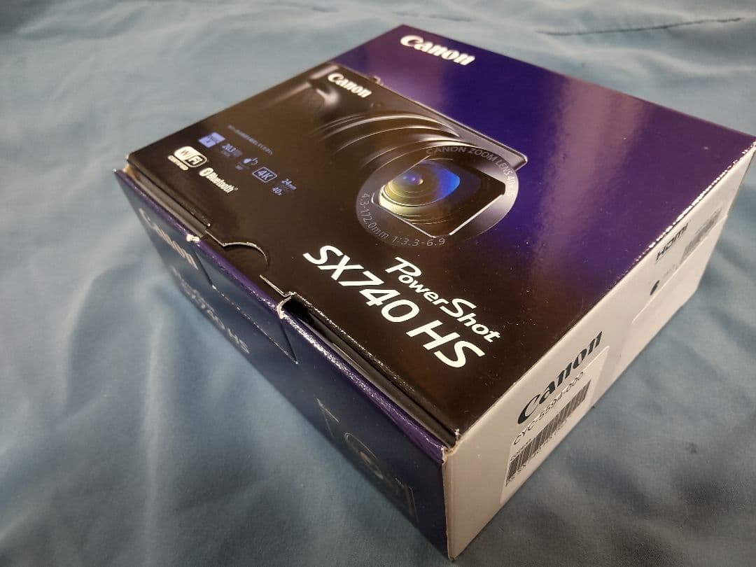 ✩新品/未使用✩ワケアリ品 Canon PowerShot SX740HS BK