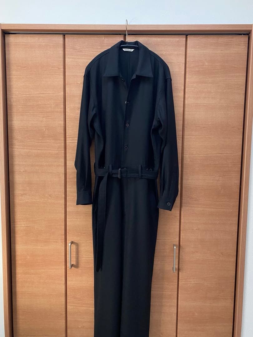 パンツ AURALEE 24aw SUPER LIGHT WOOL JUMPSUIT