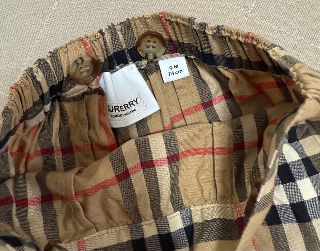 BURBERRY ベビー　ボディスーツ セット