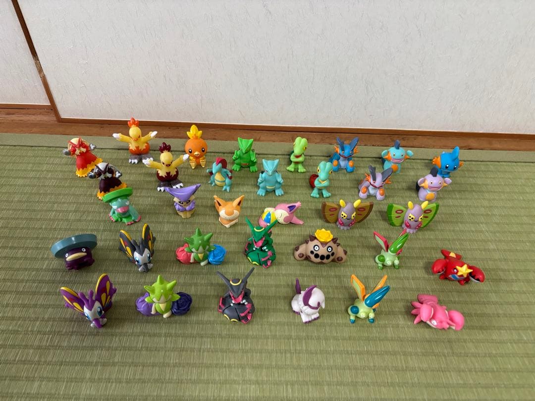 ポケモンキッズ 指人形 フィギュア 色違い レックウザ まとめ売り モンコレ