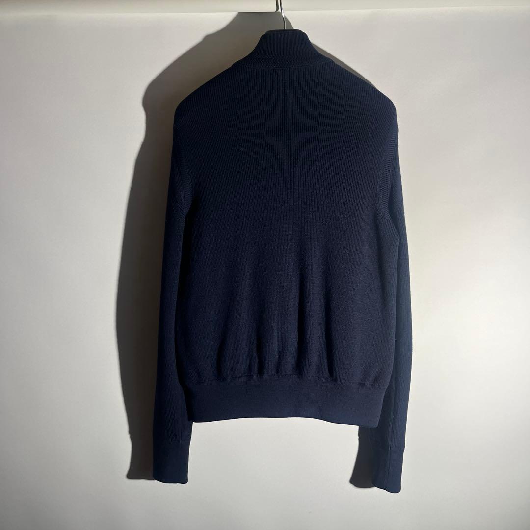 【未使用】007 トムフォード ダウン ニット カーディガン ネイビー 44