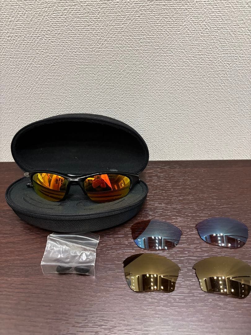 オークリー　スポーツサングラス 交換レンズ付き