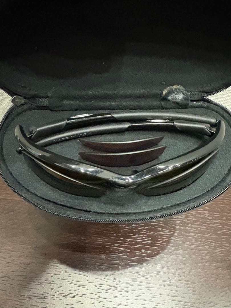 オークリー　スポーツサングラス 交換レンズ付き