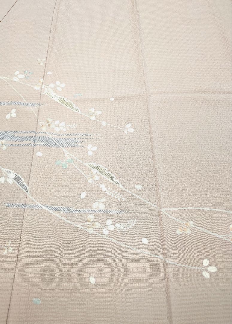 FN12106z 早い者勝ち！着物 正絹 付け下げ 151〜161cm