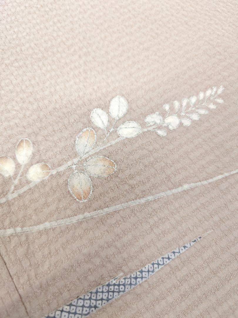 FN12106z 早い者勝ち！着物 正絹 付け下げ 151〜161cm