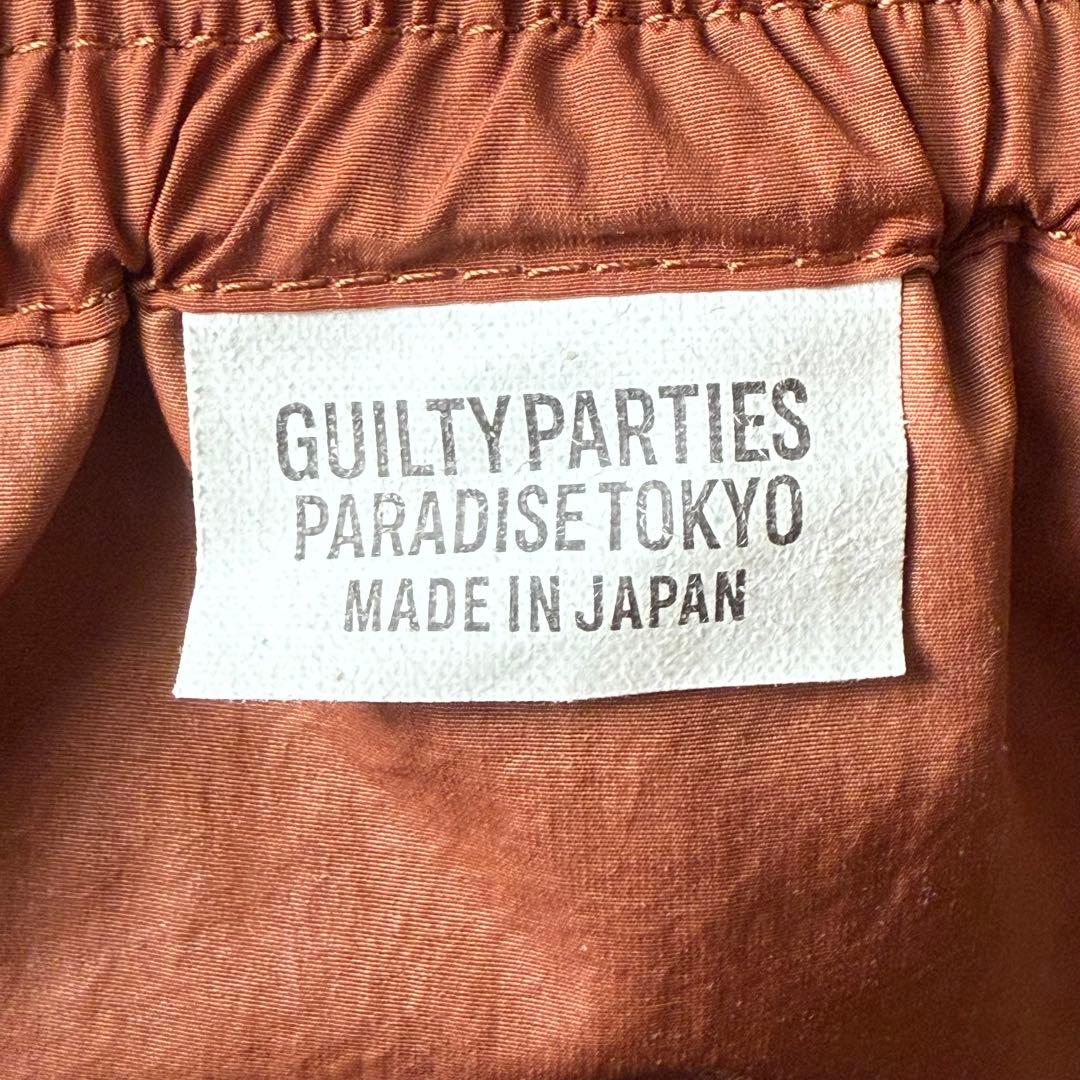 新品同様WACKO MARIA ブラウンMアスレチックショートパンツ