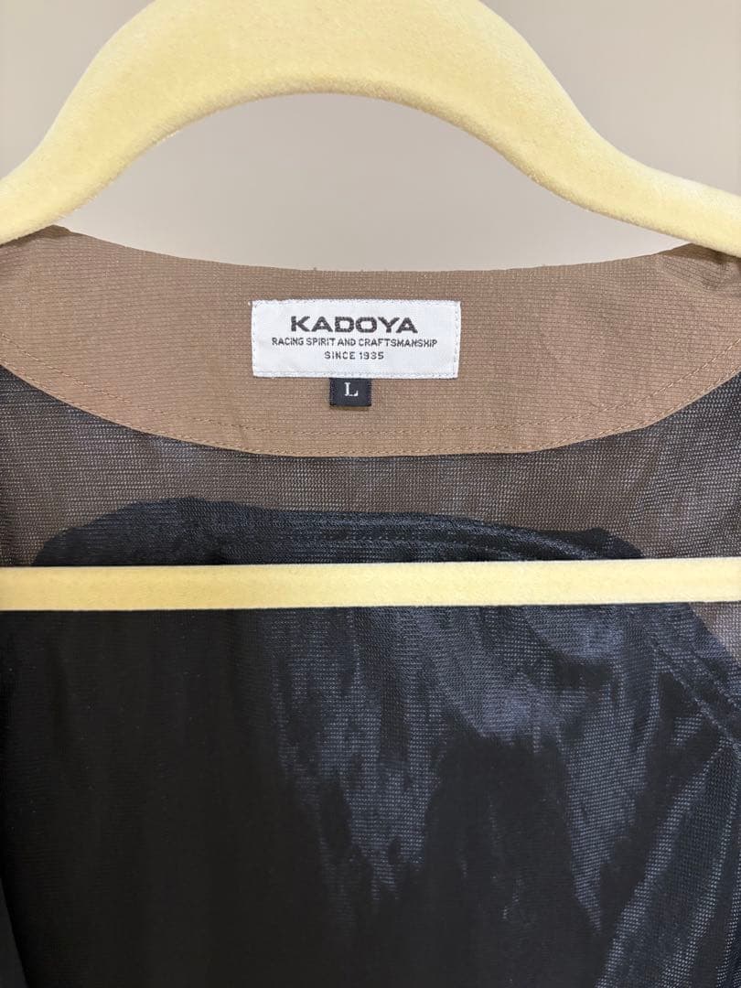 KADOYA LITE AIR BLOUSON / Lサイズ/ブラウン/ブラック