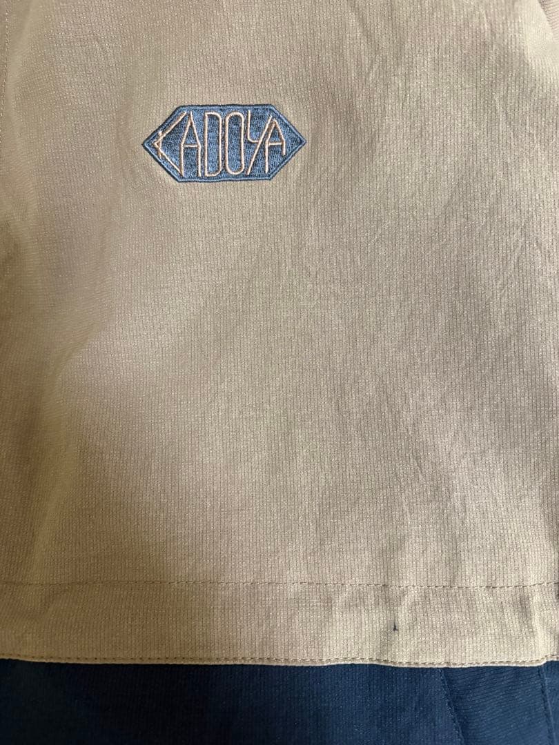 KADOYA LITE AIR BLOUSON / Lサイズ/ブラウン/ブラック