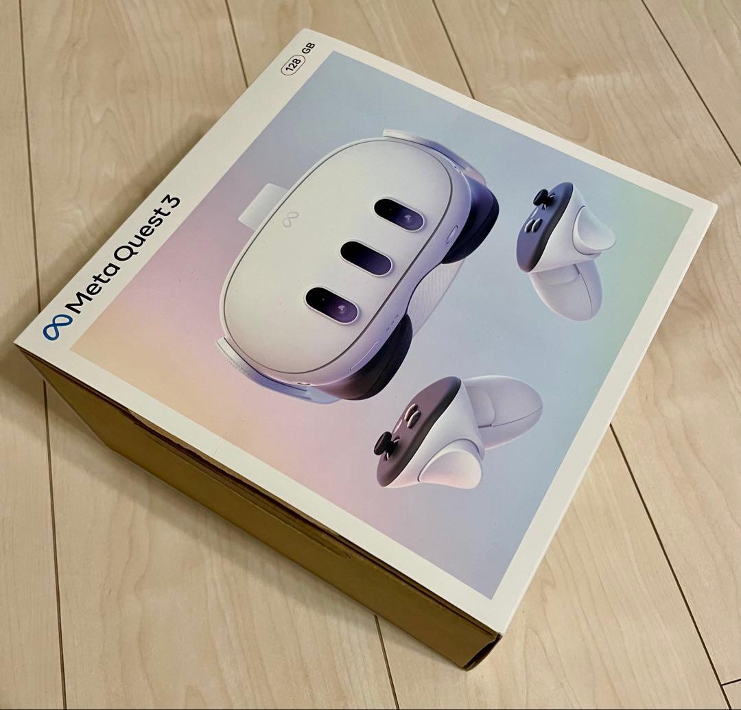  Quest 3（メタクエスト3） 128GB 眼鏡カバー付き