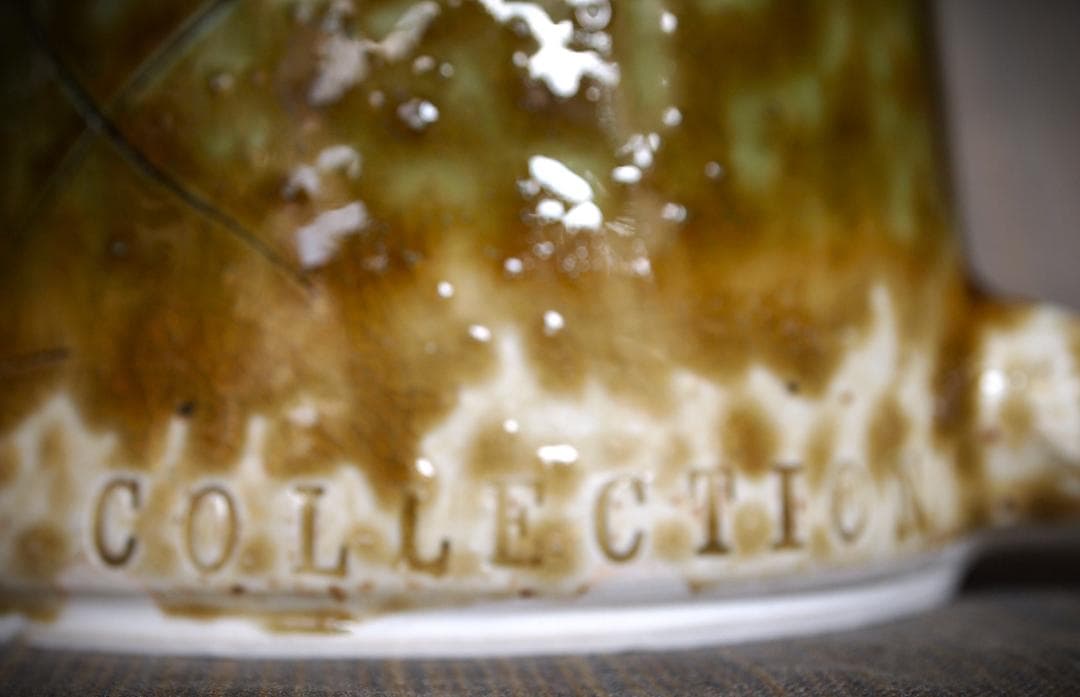 希少作★鯉江良二★織部マグカップ★KIRIN　MUG　COLLECTION