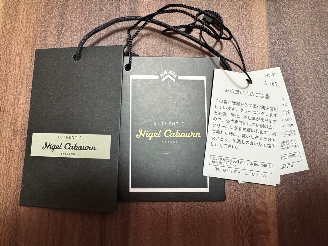 ナイジェルケーボン クラシックカメラマンジャケット ジャパンスペシャル 48 黒