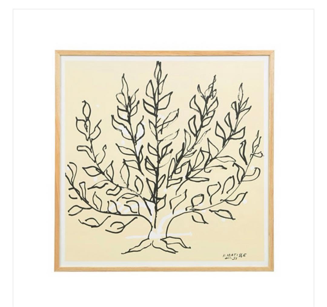 IDDE アンリマティス　低木　アートポスター