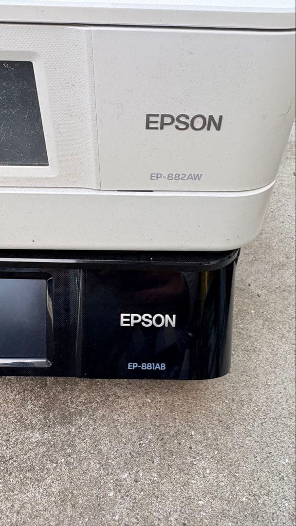 ジャンク品⭐︎EPSON EP-811AB EP-822AW二台セット