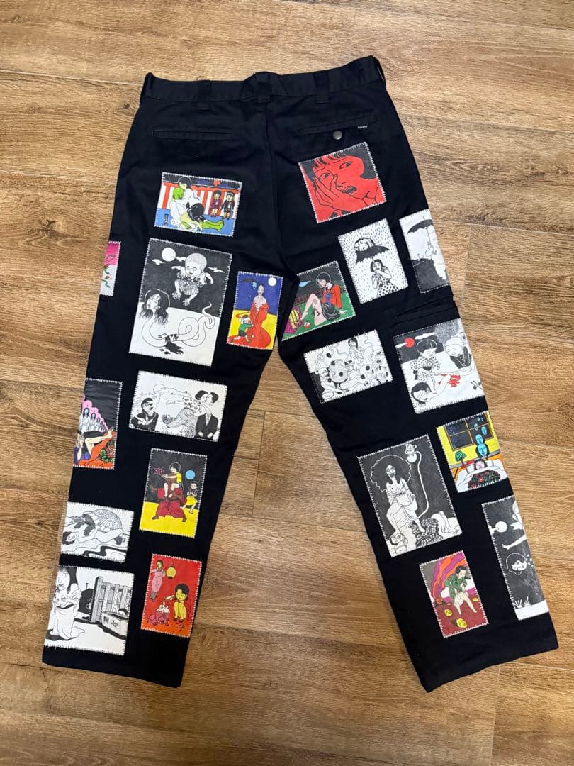 Supreme シュプリーム 佐伯俊男 ワークパンツ　32