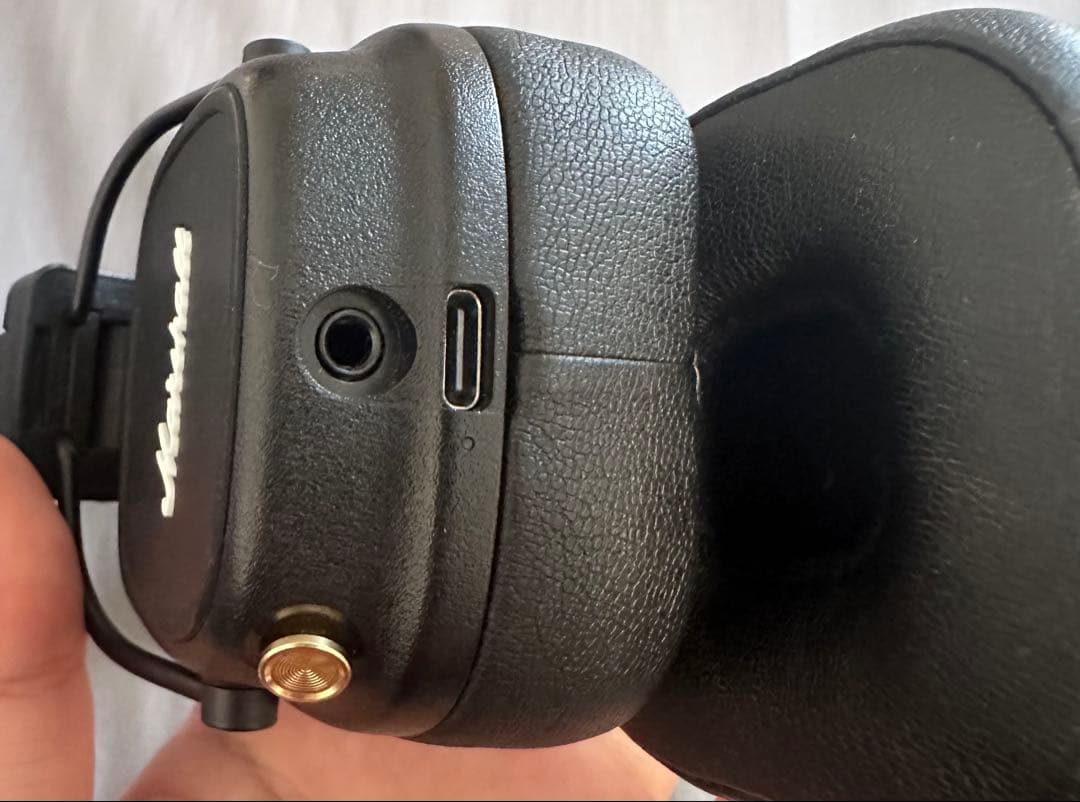 Marshall マーシャル ワイヤレスヘッドホン ブラック