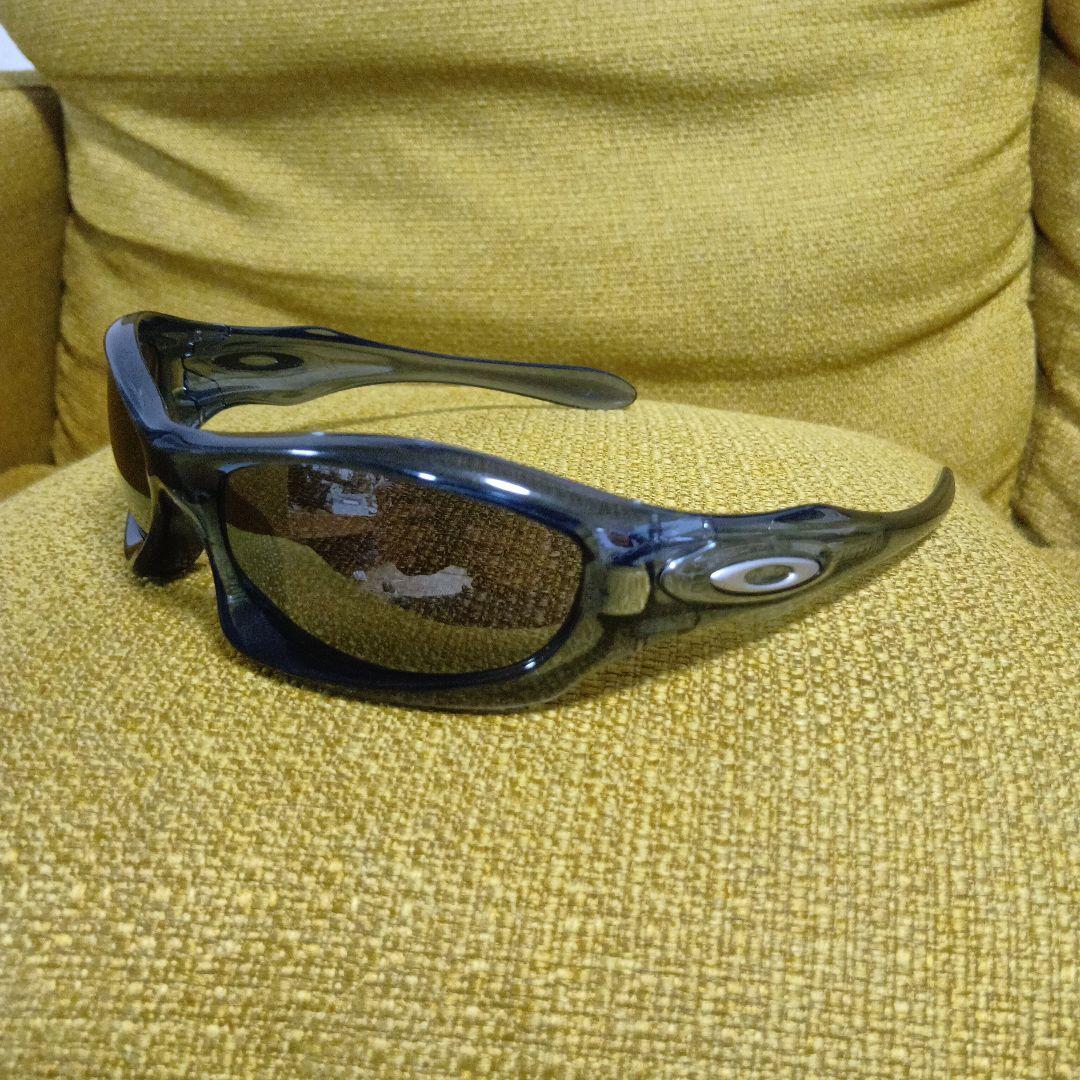 Oakley スポーツサングラス ブラック ミラー