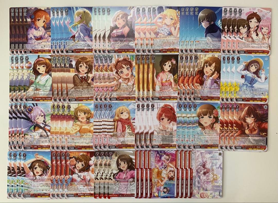 ヴァイスシュヴァルツ デレマス　アイドルマスターシンデレラガールズ　N 4コン②