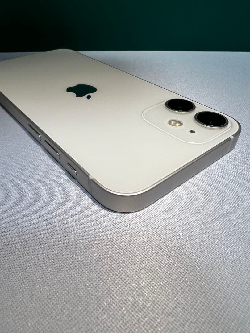 iPhone 12 mini SIM解済 64GBホワイト バッテリー83%