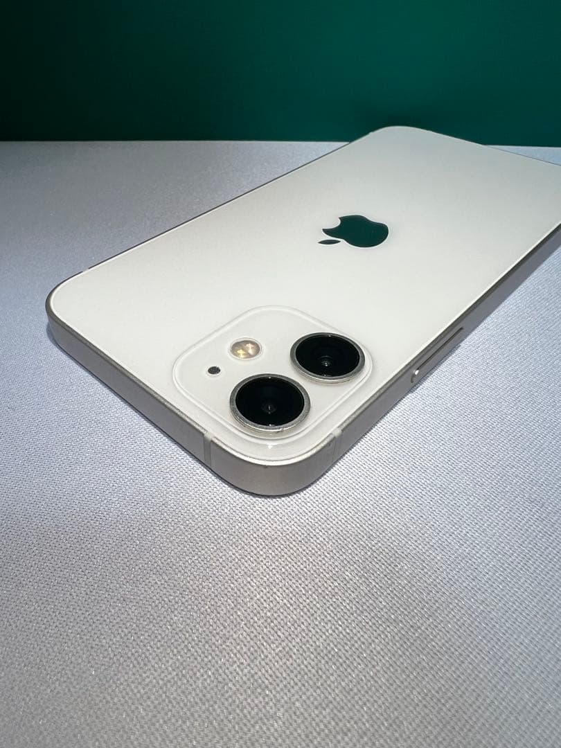 iPhone 12 mini SIM解済 64GBホワイト バッテリー83%