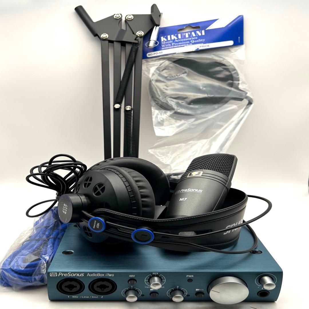 未使用　PreSonus AudioBox iTwo Studio DTMセット