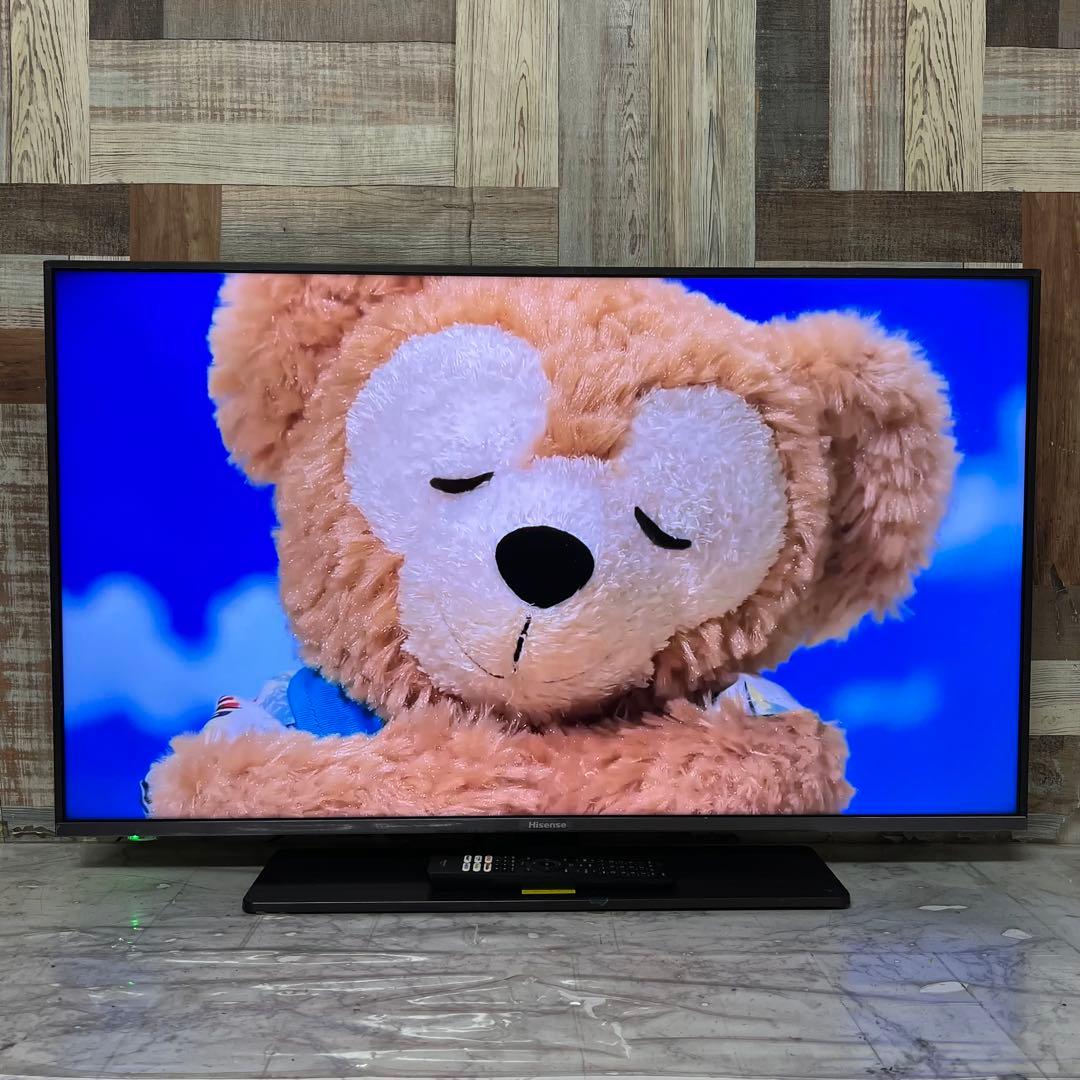 全国送料込❣️Hisense43型4Kチューナ内蔵YouTube.Netflix