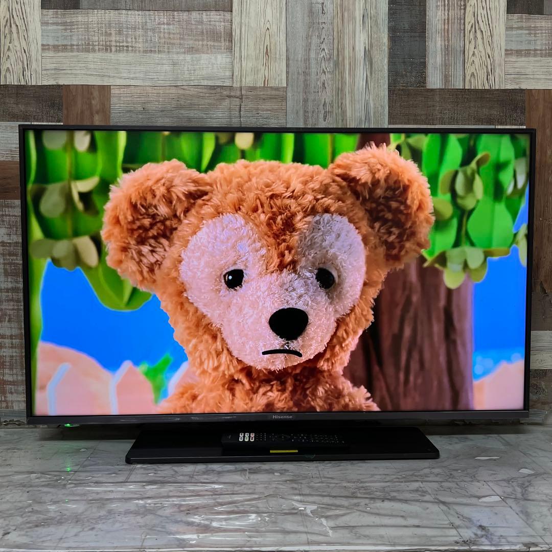全国送料込❣️Hisense43型4Kチューナ内蔵YouTube.Netflix