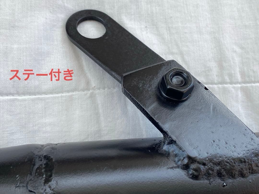 スーパー カブ用ワンオフフィッシュテールマフラー