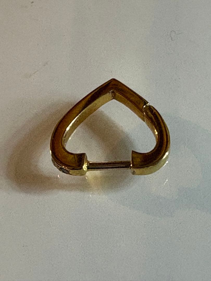 MAYU ハートフープピアス　片耳