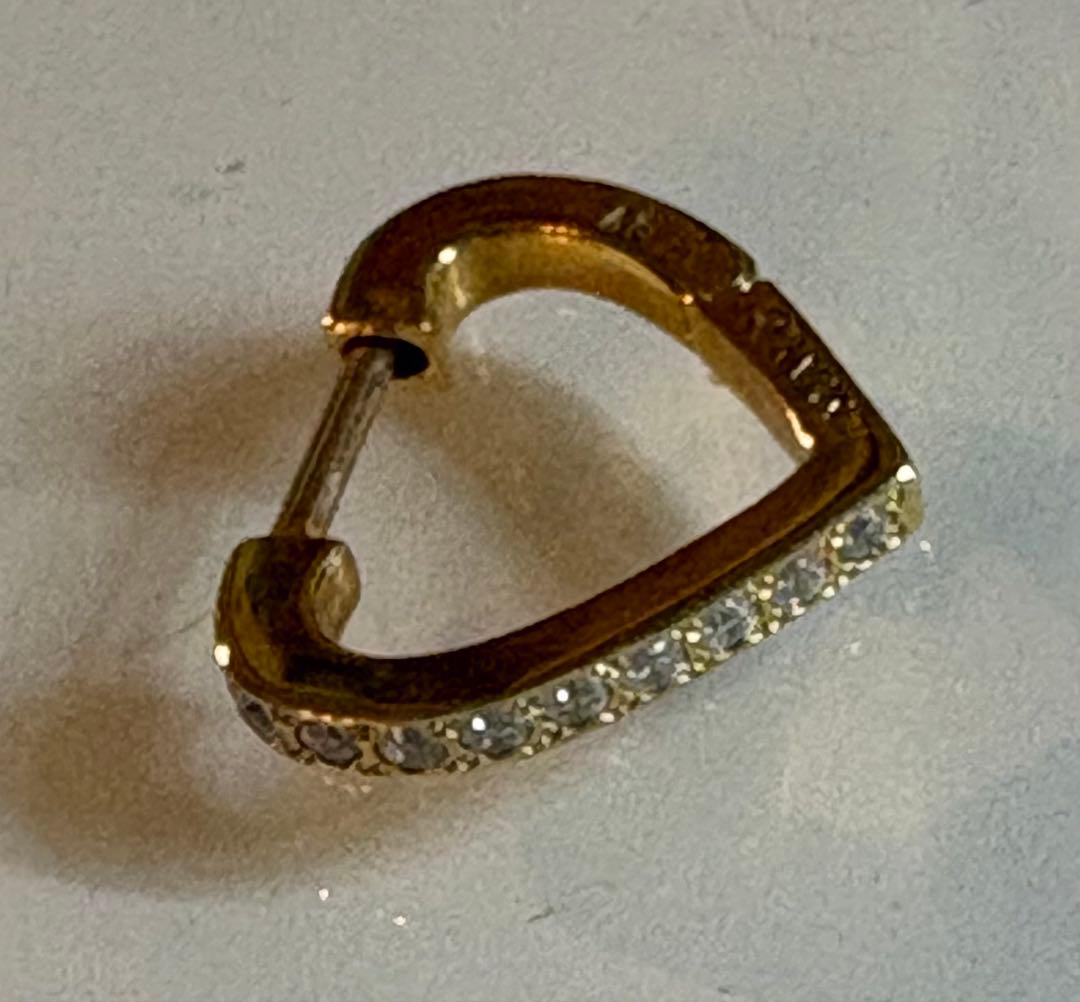 MAYU ハートフープピアス　片耳