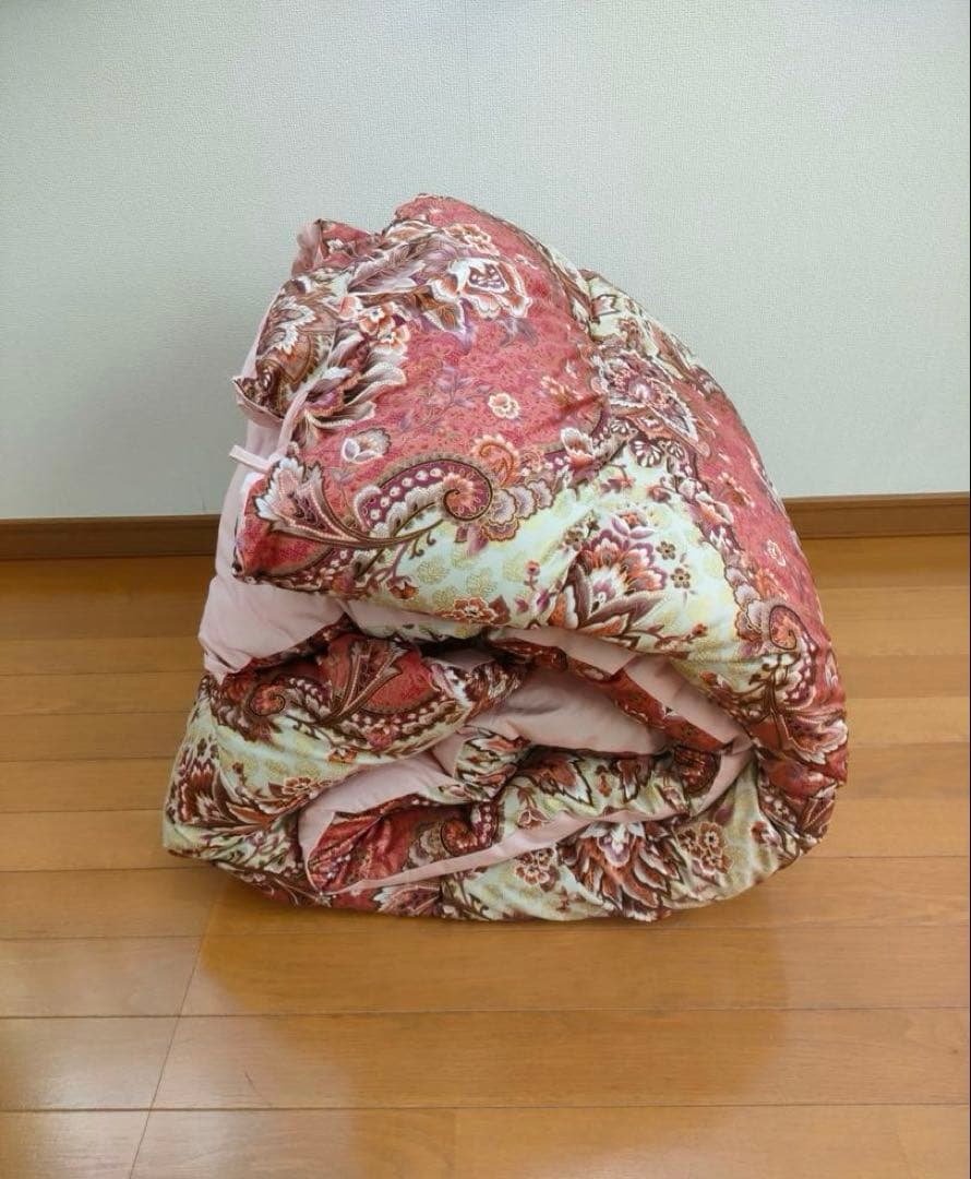 ゆゆ　　プロファイルウレタン敷布団シングルセット掛け1.7kgピンク