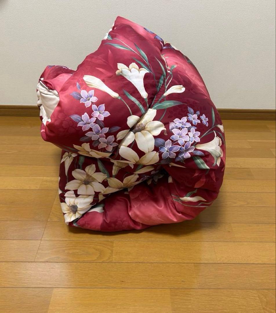 ゆゆ　　プロファイルウレタン敷布団シングルセット掛け1.7kgピンク