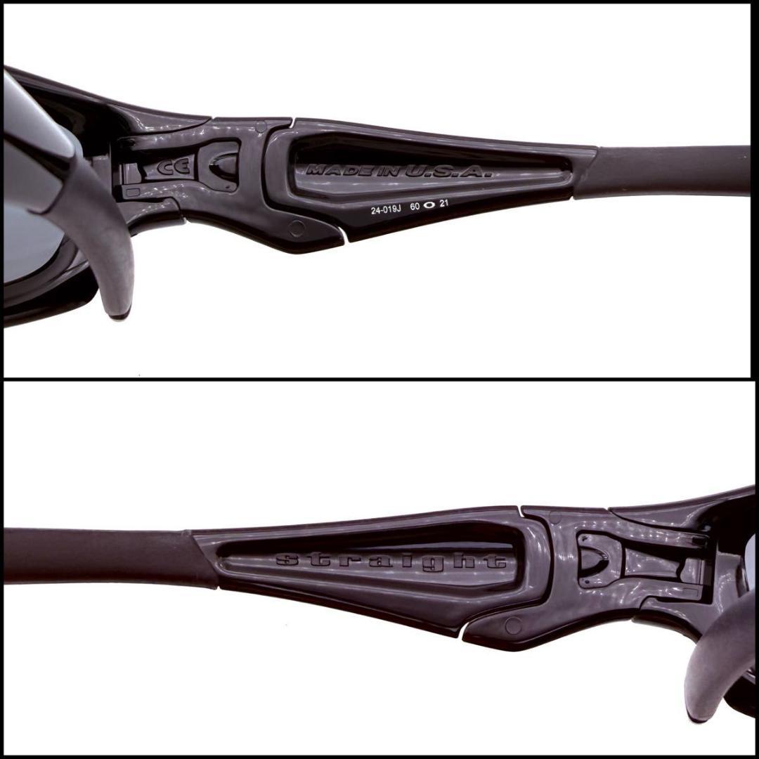 【美品】OAKLEY STRAIGHT JACKET サングラス 偏光レンズ