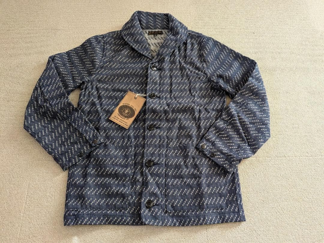 新品 ウエストライド カバーオール ワーク コート ジャケット 日本製 38 M