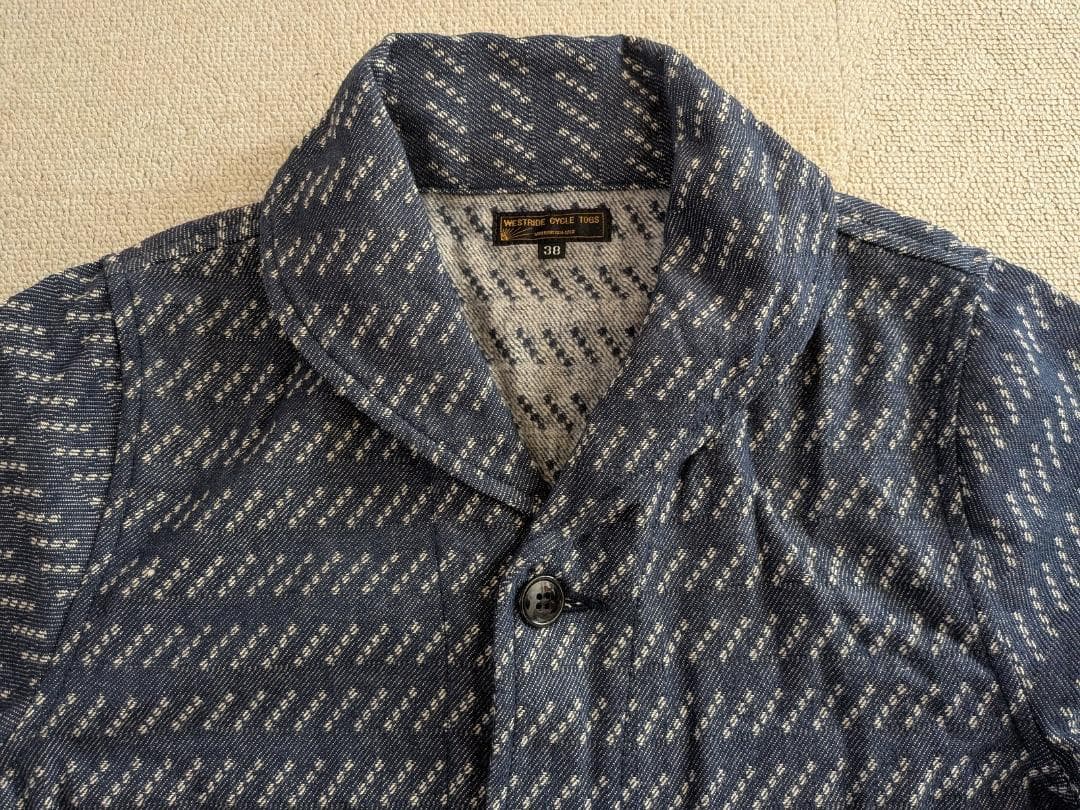 新品 ウエストライド カバーオール ワーク コート ジャケット 日本製 38 M