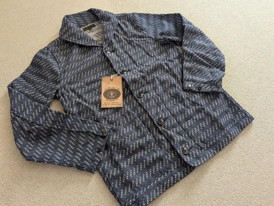 新品 ウエストライド カバーオール ワーク コート ジャケット 日本製 38 M