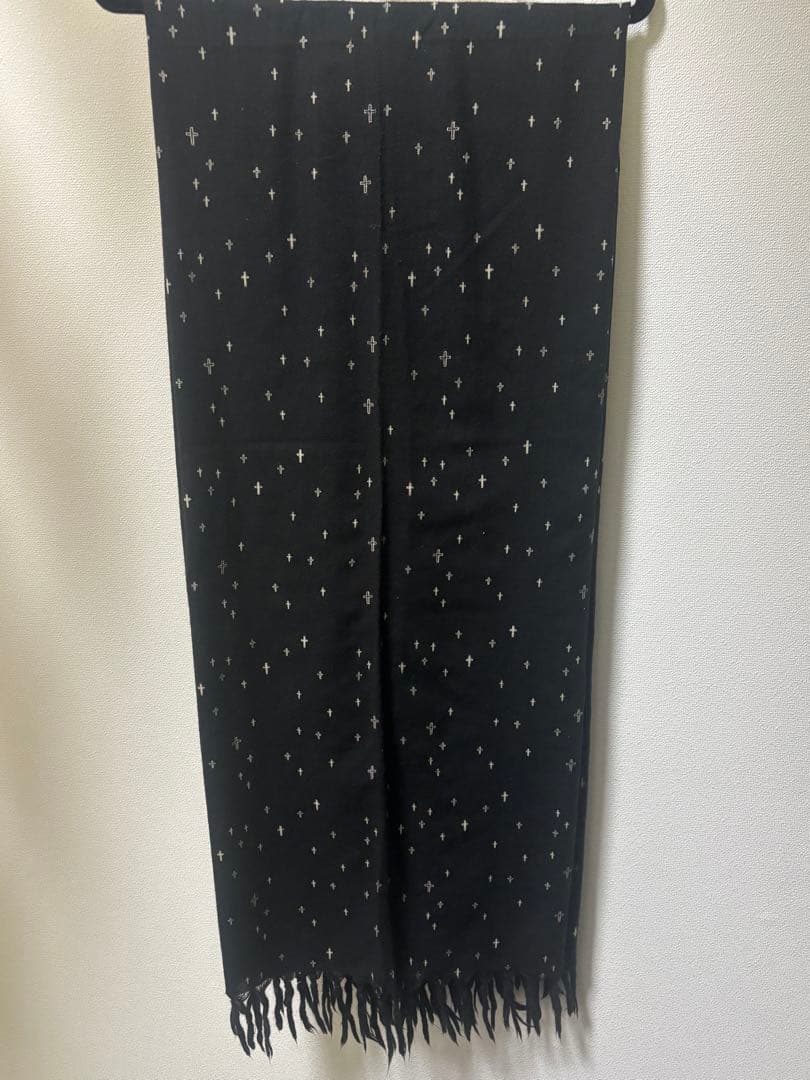 タイムセールRUDE GALLERY 十字架プリントストール　BK チバ　ケルト