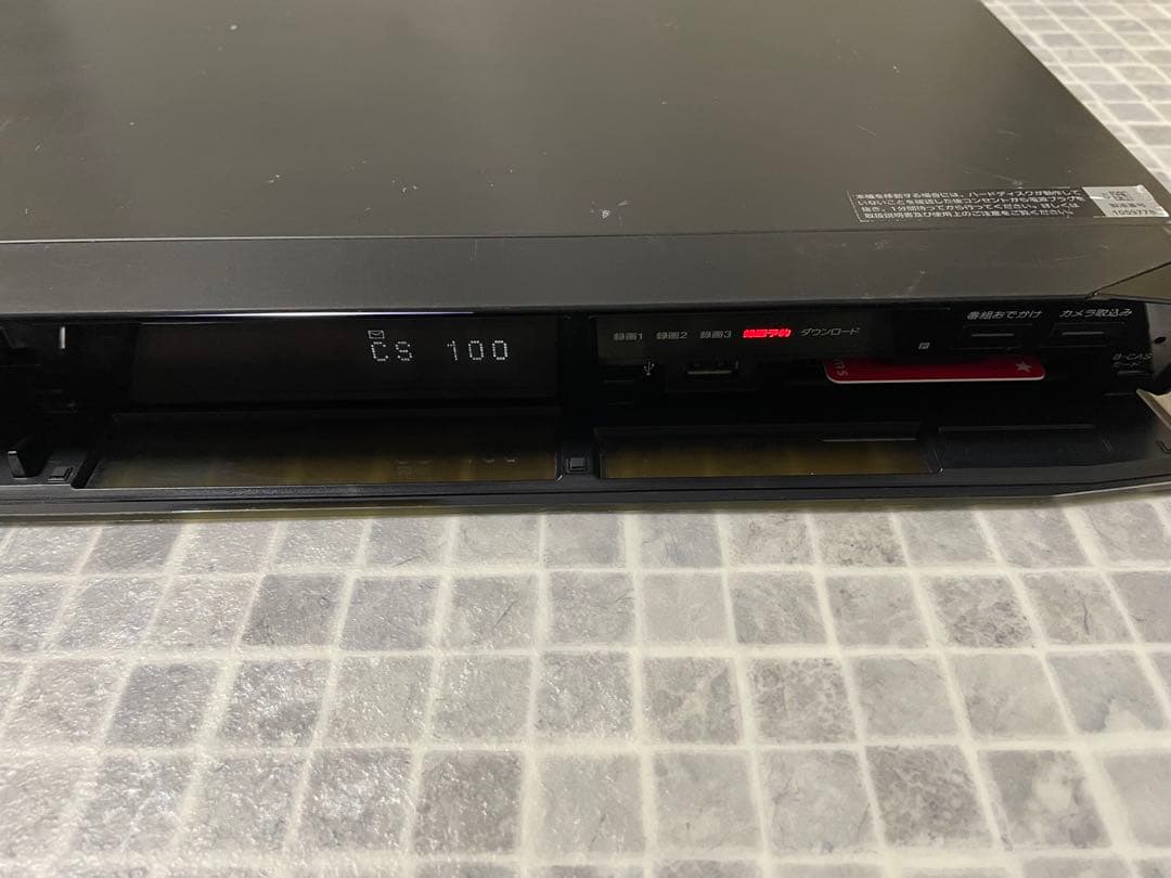 Sony BDZ-ET1100 ブルーレイレコーダー 動作品