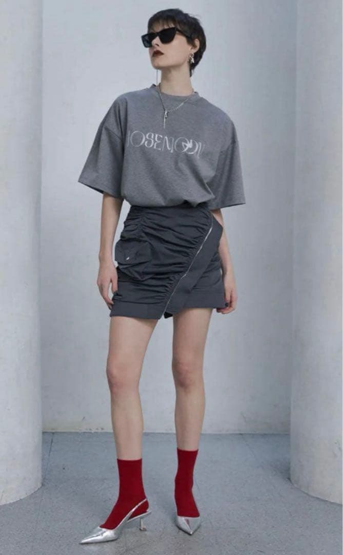 スカート MA-1 LIKE MINI SKIRT