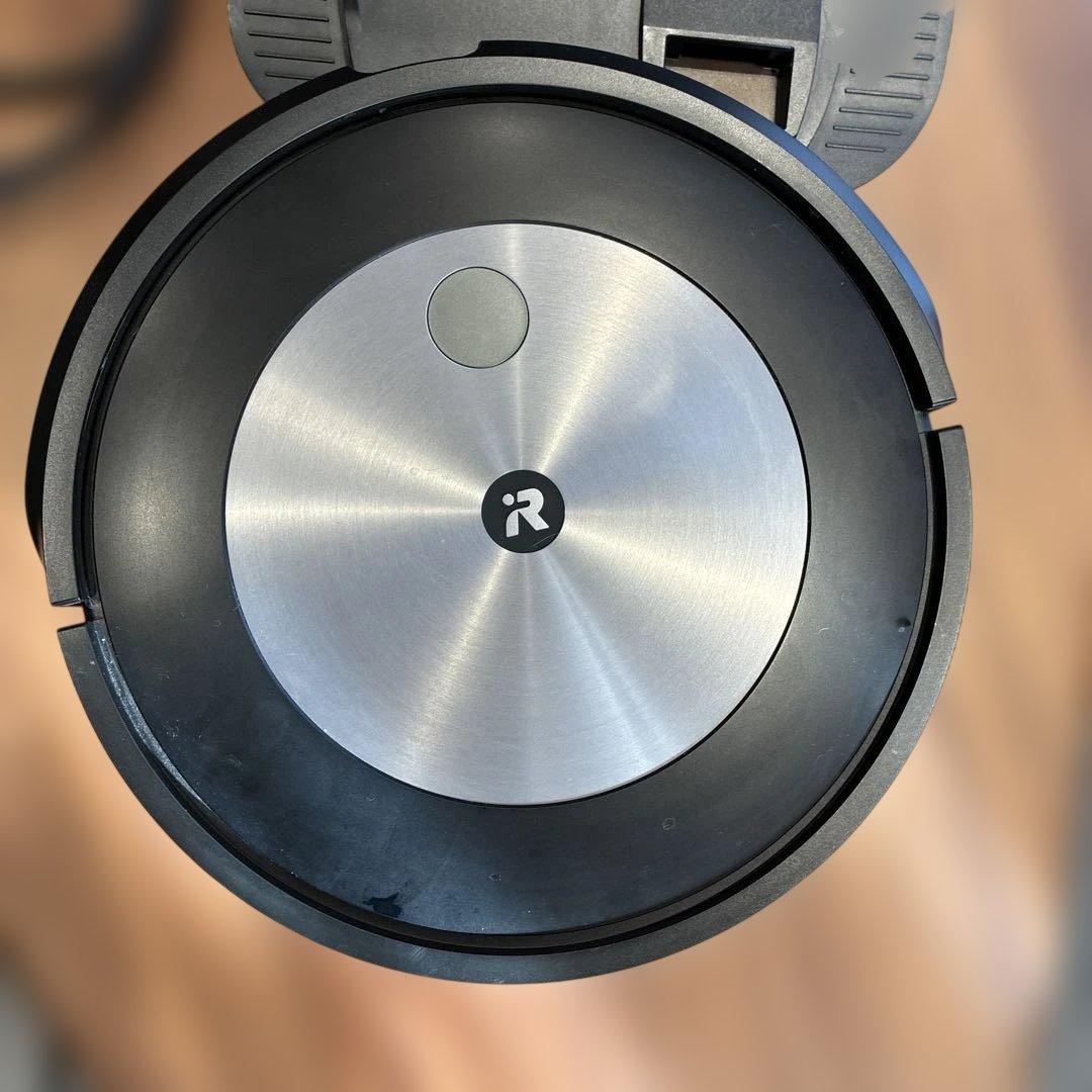 ルンバJ7ロボット掃除機本体 シルバー集塵機セット