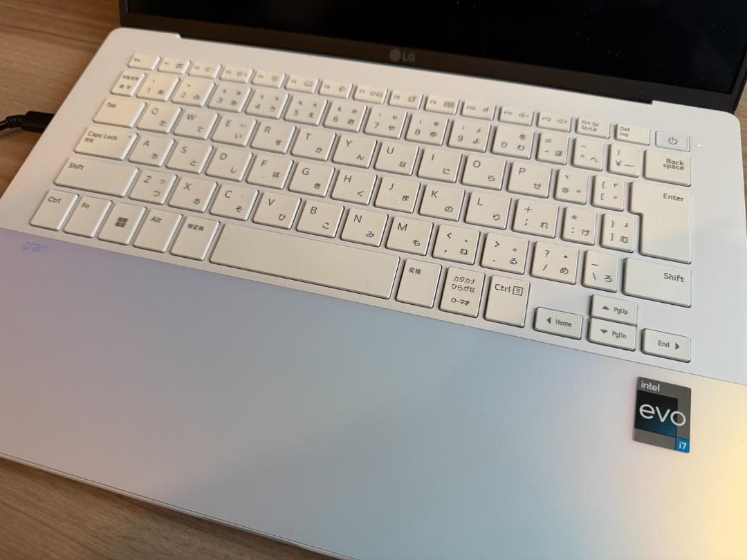 LG｜エルジー ノートパソコン LG gram オーロラホワイト 14Z90RS