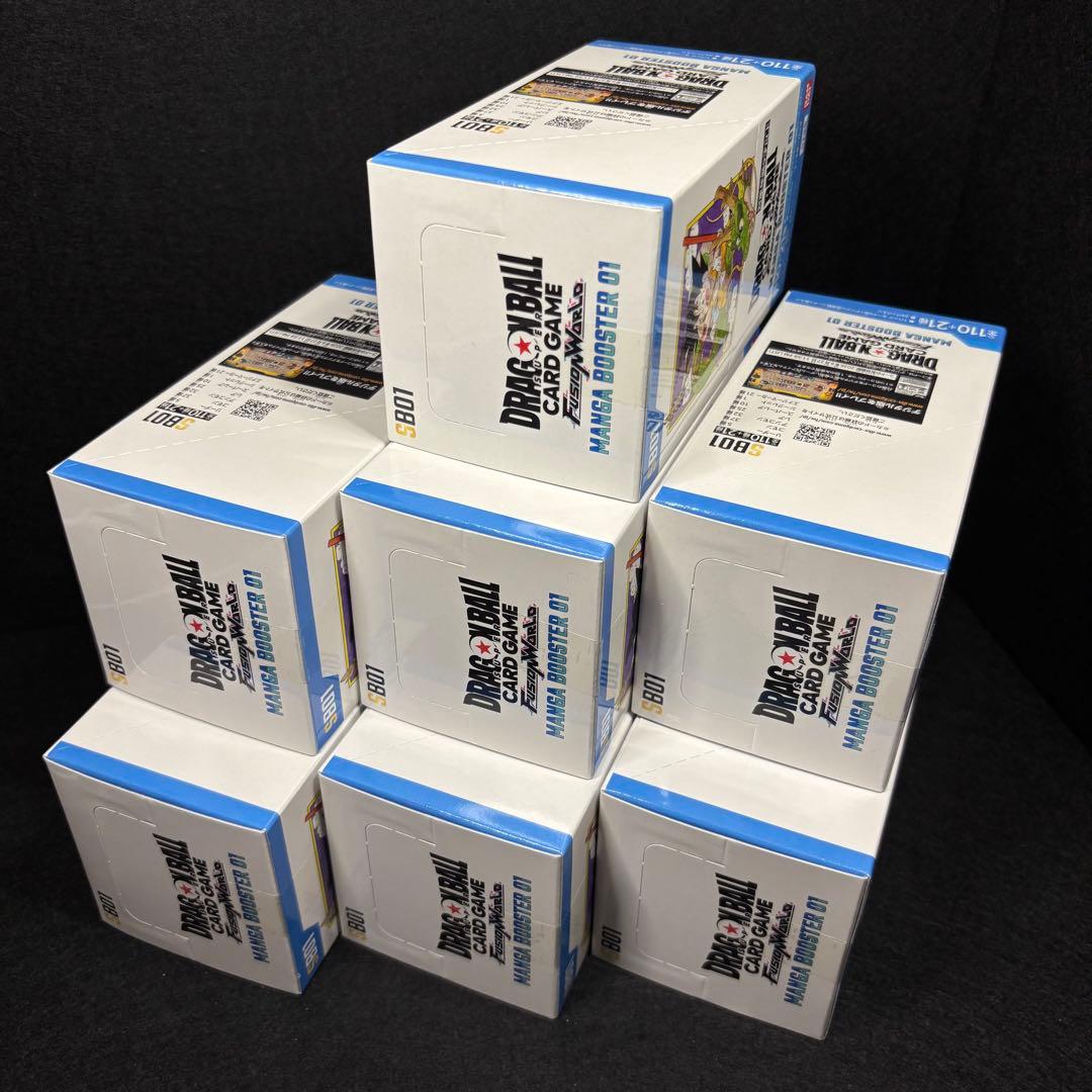 7box◆新品未開封 ドラゴンボール マンガブースター01 テープ付き SB01