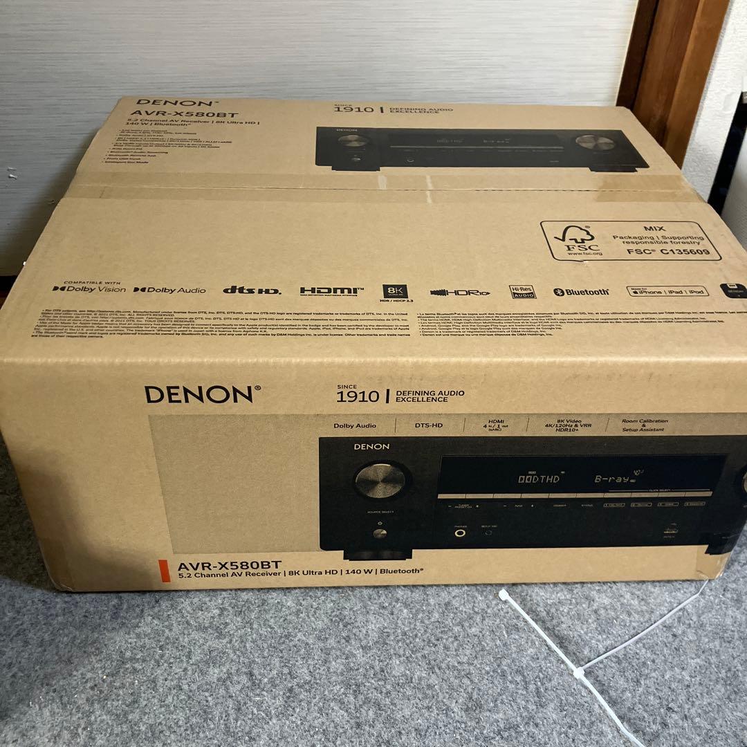 DENON AVR-X580BT AVアンプ スピーカーセット