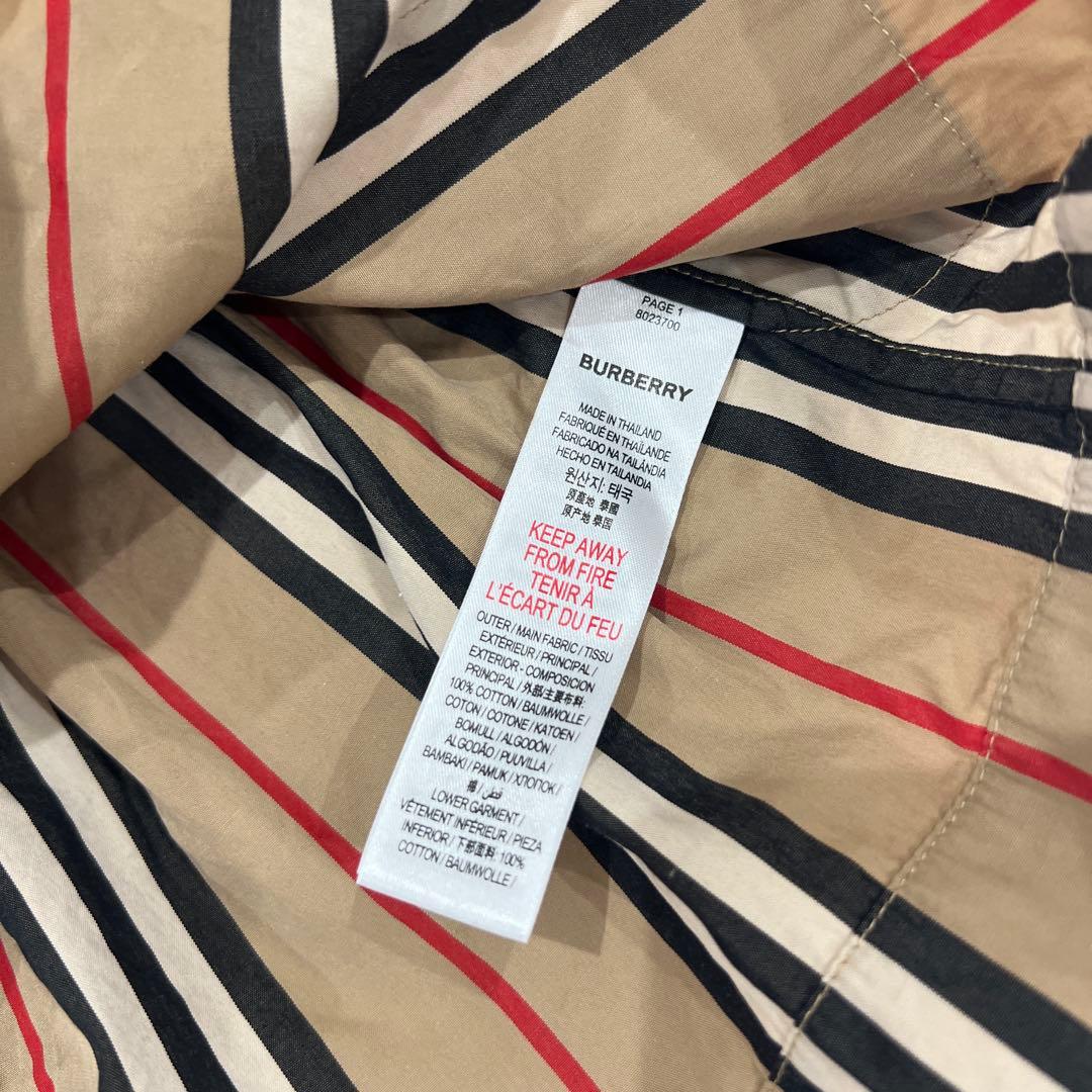 Burberry ストライプワンピース18M（86cm）