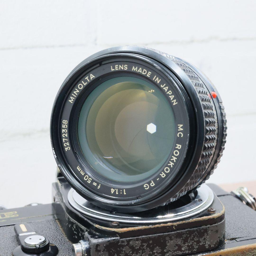 【完動品】minolta XE / MC ROKKOR-PG 50mm F1.4