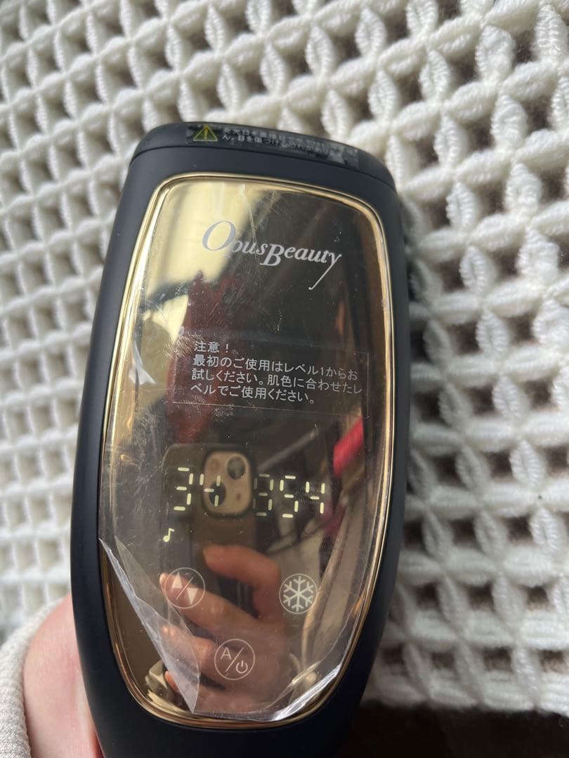 美品　opus beauty3 脱毛器 冷却機能付き