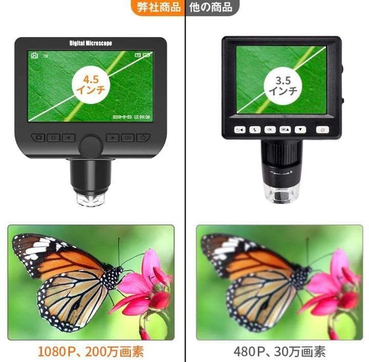 ❤wifi接続＆充電式で超便利❣最大1000倍率と超高性能♪❤デジタル顕微鏡