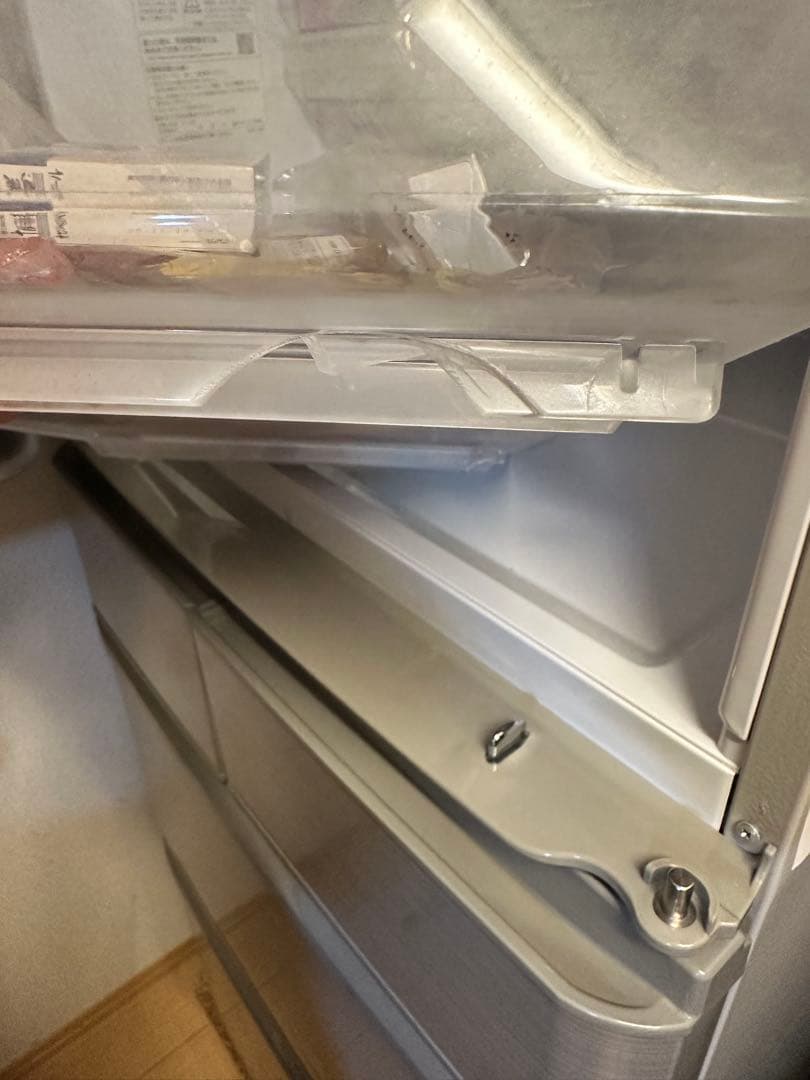 SHARP 両開き冷蔵庫 400-500L SJ-W412E-S 2019年製